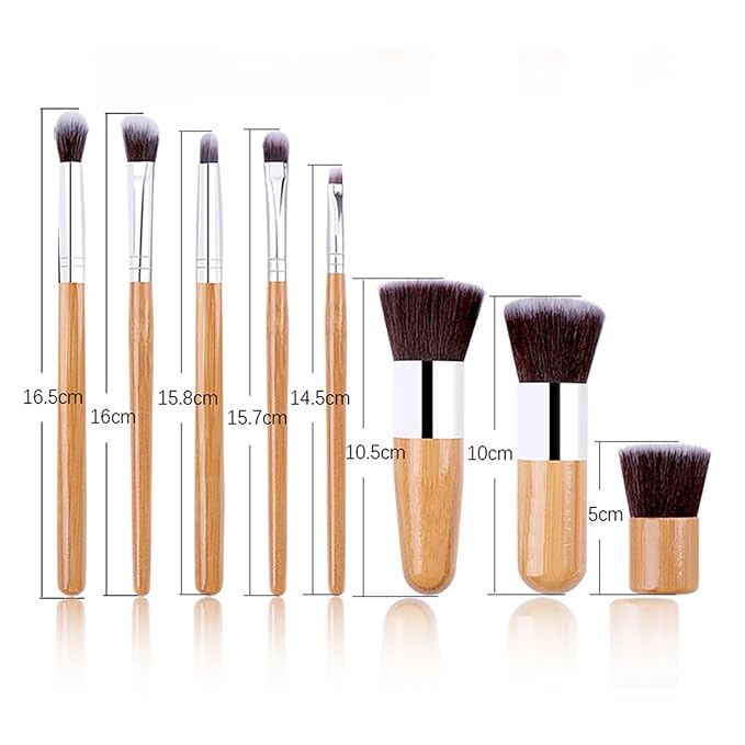 6 Color Correcting Concealer Kit with 11 Pcs Makeup Brush Kits, Light Color Combination Cream Concealer Palet for Light to Medium Skin Tone, Cover Dark Circles, Bruises, Spots, Blemish-Velvo Beauty