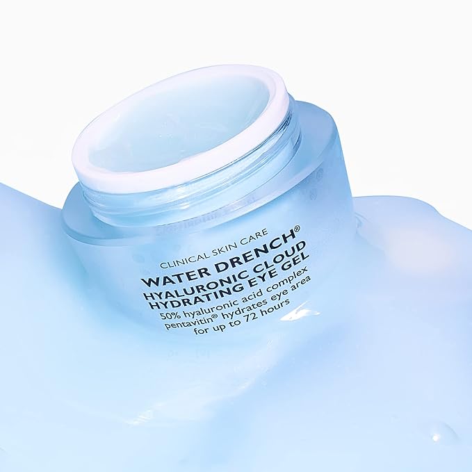 Peter Thomas Roth | Water Drench Hyaluronic Cloud Hydrating Eye Gel | Hyaluronic Acid Eye Gel With Caffeine, for Fine Lines, Wrinkles, Under-Eye Puffiness and Dark Circles-Velvo Beauty