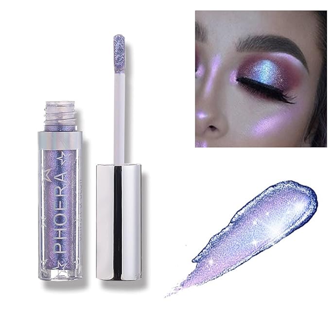 Glitter Eyeshadow，Makeup For Eyes Liquid Shimmer Sparkle Glow Light Colors Pencil Stick Shiny Long Lasting Waterproof Shining Eye Shadow Sets Metallic Pigments Metals Gloss Sparkling Pen Kit (A109)-Velvo Beauty