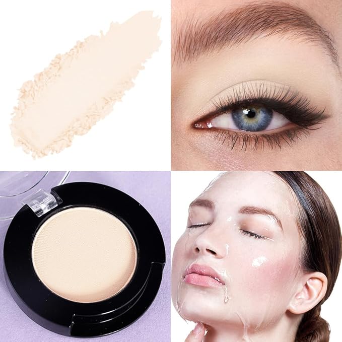 Single Matte Eyeshadow Makeup Palette, Neutral Beige Nude Eyeshadows Singles, Monochrome Eye Shadow Palette Makeup for Women, de sombras de ojos, Highly Pigmented Daily Evening Girls Eyeshadow-Velvo Beauty