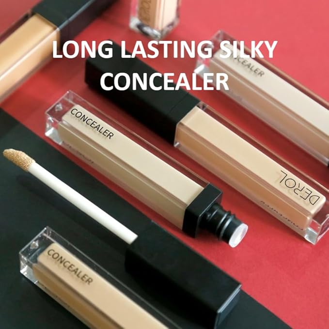 Liquid Concealer Makeup - Natural Coverage & Highly Pigmented Lightweight Concealers 6.5ml (03)-Velvo Beauty
