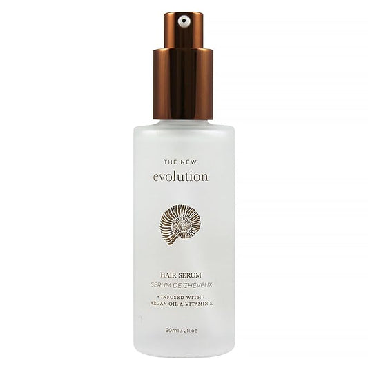 HerStyler Hair Serum - Argan Oil, Vitamin E, and Aloe Vera for Repair, Anti-Frizz for All Hair Textures, Nourishing for Enhanced Shine, Non-Greasy, Suitable for Color Treated Hair-Velvo Beauty