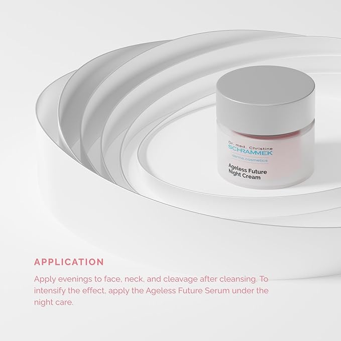 Ageless Future Night Cream (1.7 fl oz) - Skin Improving Anti-Aging Night Care – Regenerating Night Cream - with Vitamin A - Skin Care - Dr. Schrammek-Velvo Beauty