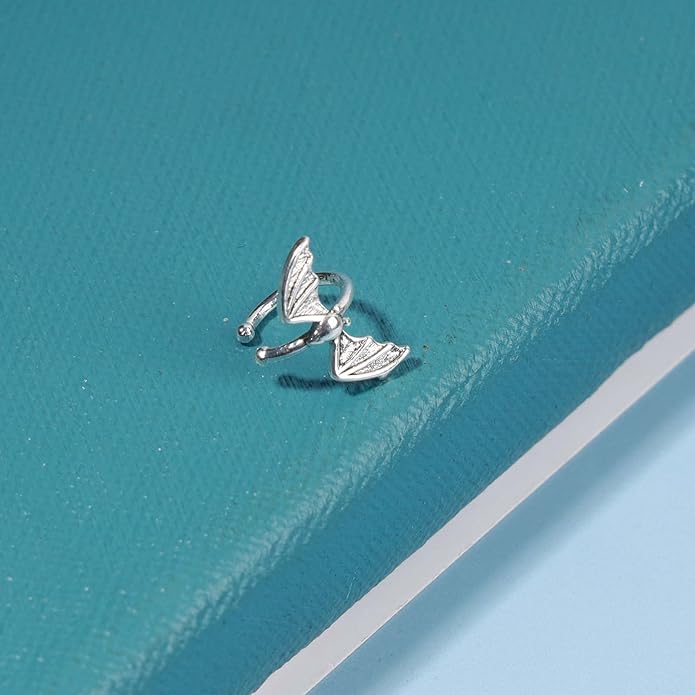 Gothic Bat Cuff Earrings Gold Bat Ear Cuffs Non Pierced Earrings Punk Animal Earrings Cool Vampire Earrings Jewelry for Women and Girls Gifts-Velvo Beauty