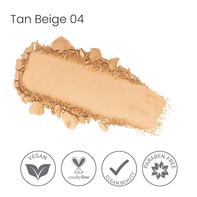 True + Luscious Sheer Halo Complexion Powder – Natural Matte Finish Foundation, Sheer to Medium Coverage – Clean, Vegan and Cruelty Free Powder Foundation – 0.32 oz-Velvo Beauty