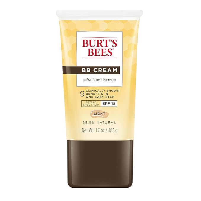 Burt's Bees BB Cream with SPF 15, Light, 1.7 Oz (Package May Vary)-Velvo Beauty