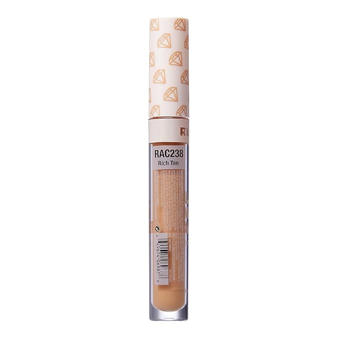 Ruby Kisses All Day Concealer Lightweight Full Coverage Multi-Use Concealer 0.13 Fl Oz (Rich Tan)-Velvo Beauty