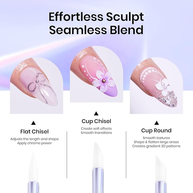 Beetles 5PCS Nail Art Dotting Tools Nail Art Sculpture Pen, Dual-Head Resin Nail Art Tools, Carving Drawing Tool, Silicone Brushes Set Pottery Clay Sculpting Tools Modeling Painting Tool DIY Art-Velvo Beauty