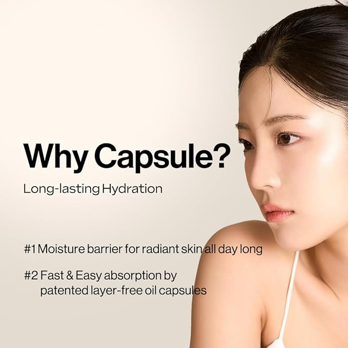 d'alba Piedmont Italian White Truffle Oil Capsule Cream, Glass Skin with Vita-Cera Oil Capsules, Deep Hydration Face Moisturizer (1.94 oz.)-Velvo Beauty