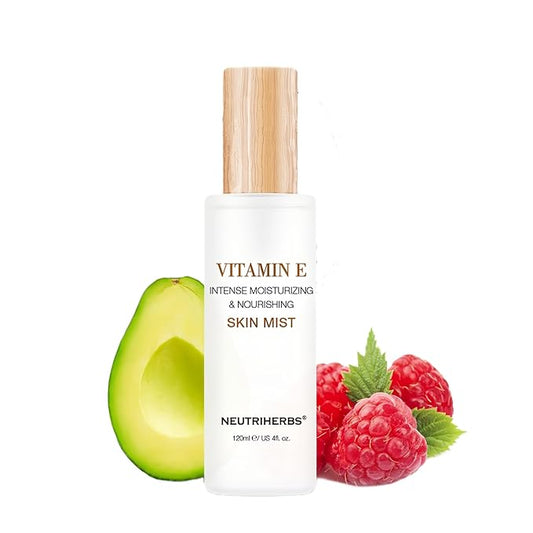 Neutriherbs Face Mist Vitamin E Hydrating Face Mist Natural Facial Spray Mist Moisturizing Soothing Skin Care US 4 fl.oz-Velvo Beauty