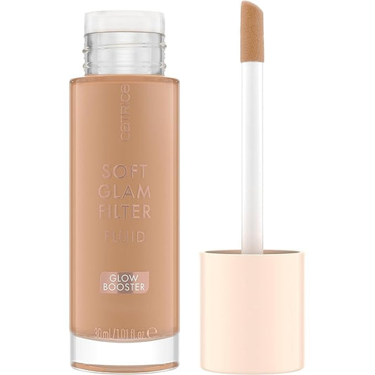 Catrice | Soft Glam Filter Fluid | Luminous Make Up Base & Highlighter for Radiant Complexion | With Vitamin E & Squalene | Vegan & Cruelty Free (30 | Medium)-Velvo Beauty