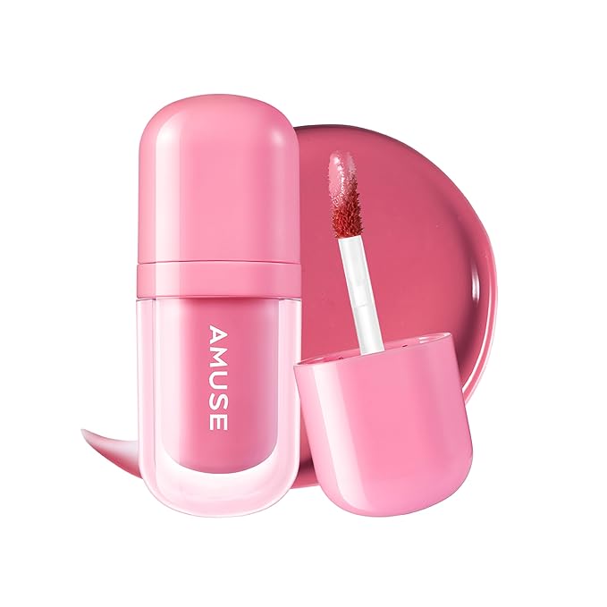 Amuse SEOUL BEBE TINT - 08 GRAPE BEBE | 24-hour Long-lasting Lip Stain, Plumping, Hydrating, Moisturizing, No Peel Off, Lip Care, Treatment, Non Sticky, Korean Lip Tint for Dry Lips-Velvo Beauty