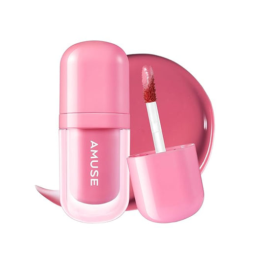 Amuse SEOUL BEBE TINT - 08 GRAPE BEBE | 24-hour Long-lasting Lip Stain, Plumping, Hydrating, Moisturizing, No Peel Off, Lip Care, Treatment, Non Sticky, Korean Lip Tint for Dry Lips-Velvo Beauty