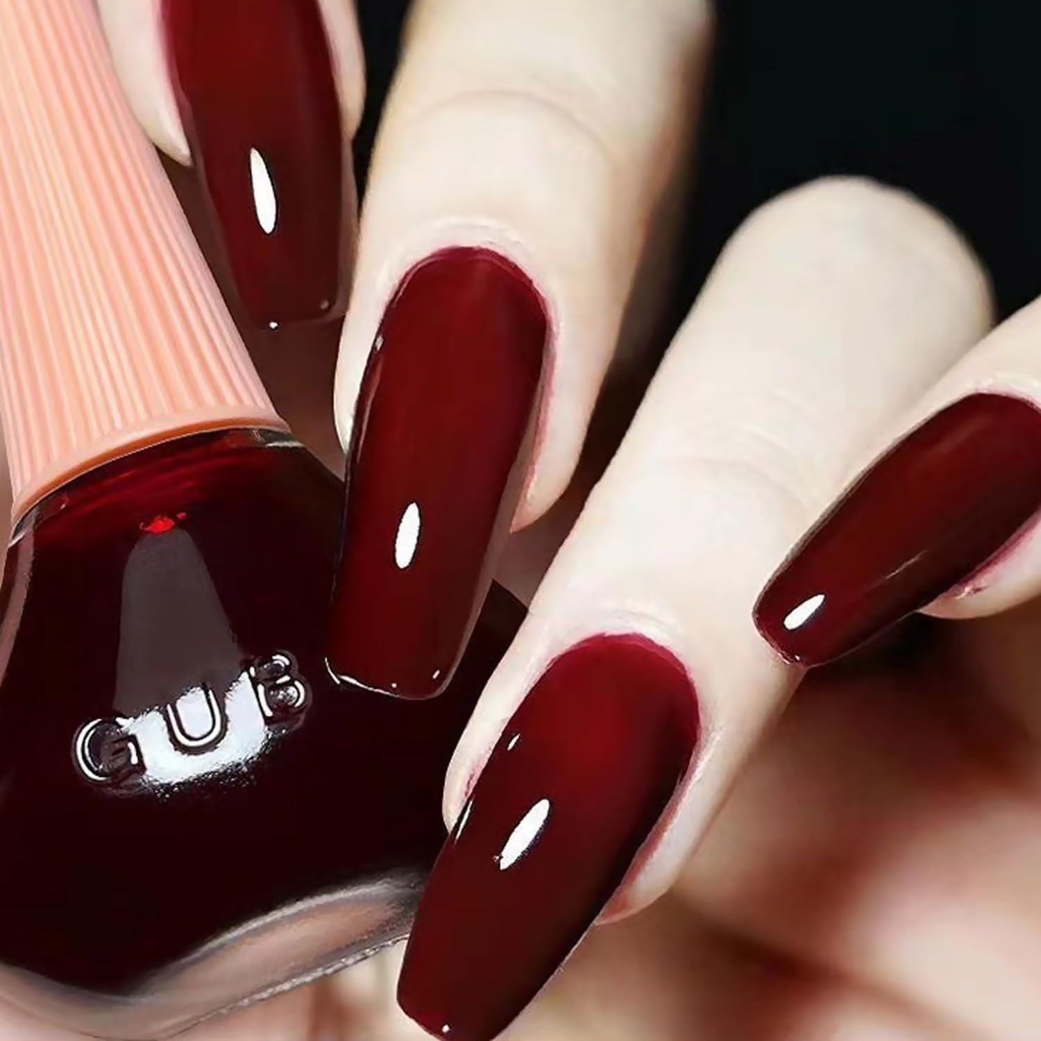 Major Dijit Quick Dry Nail Polish Cherry Summer Nail Lacquer for Nail Art Regular Nail Polish 0.41 fl oz.-Velvo Beauty