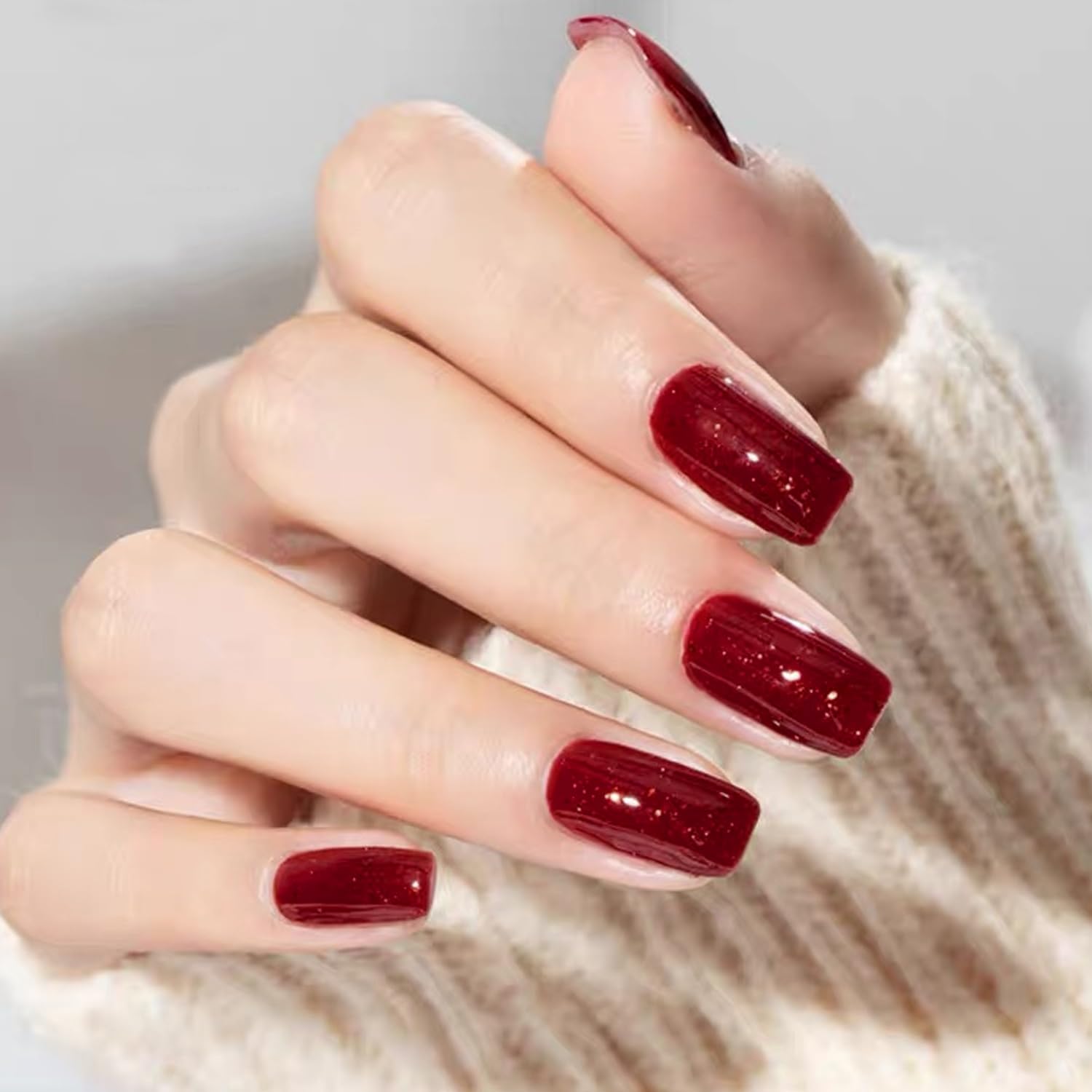 Major Dijit Quick Dry Nail Polish Rose Red Summer Nail Lacquer for Nail Art Regular Nail Polish 0.41 fl oz.-Velvo Beauty