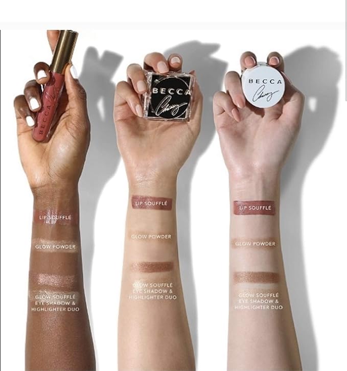 Becca x Chrissy Teigen Cravings Glow Recipe Face Makeup Kit 4 Pc Set-Velvo Beauty