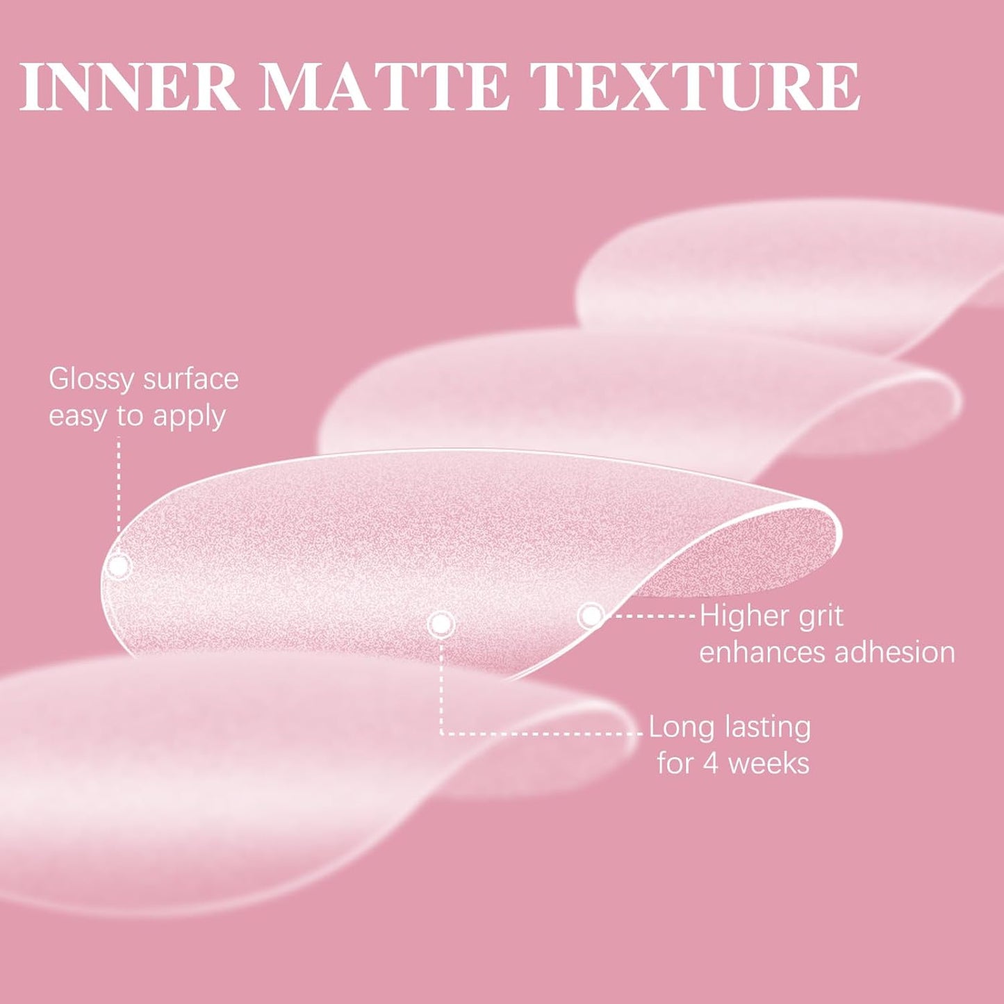 Toe Nail Tips, SSWSBYKE 300 Pcs 15 Sizes Square Round Full Cover Fake Toe Nails Press On Clear Pre-shape Soft Gel Toe Nail Tips Matte Acrylic Nail Extensions DIY Home Salon-Velvo Beauty