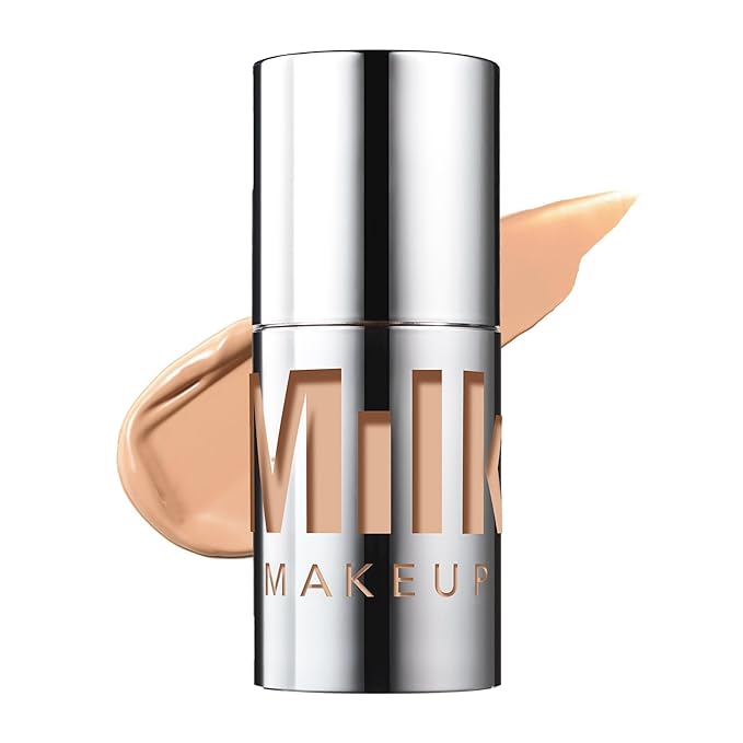 Milk Makeup Future Fluid All Over Cream Concealer, 5W (Fair with Warm Undertones) - 0.28 fl oz - Medium-to-Full Coverage - Up to 12-Hour Wear - Crease-Proof Finish - Vegan, Cruelty Free-Velvo Beauty
