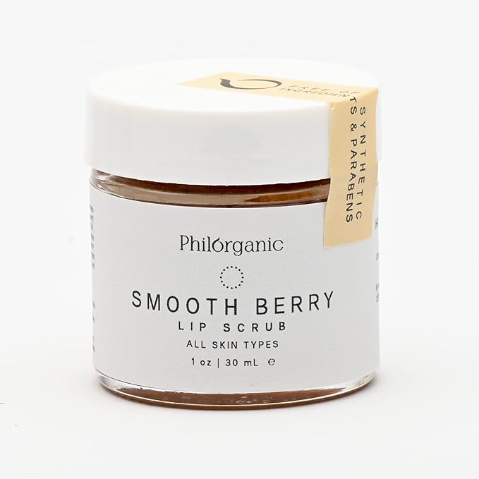 Philorganic Sustainable Lip Care Kit- 4 Pc Organic Gift Set Includes Lip Scrub, Mask, & 2 Balms - Self-Care Spa Moment or Gift - Small Batch USA Made-Velvo Beauty