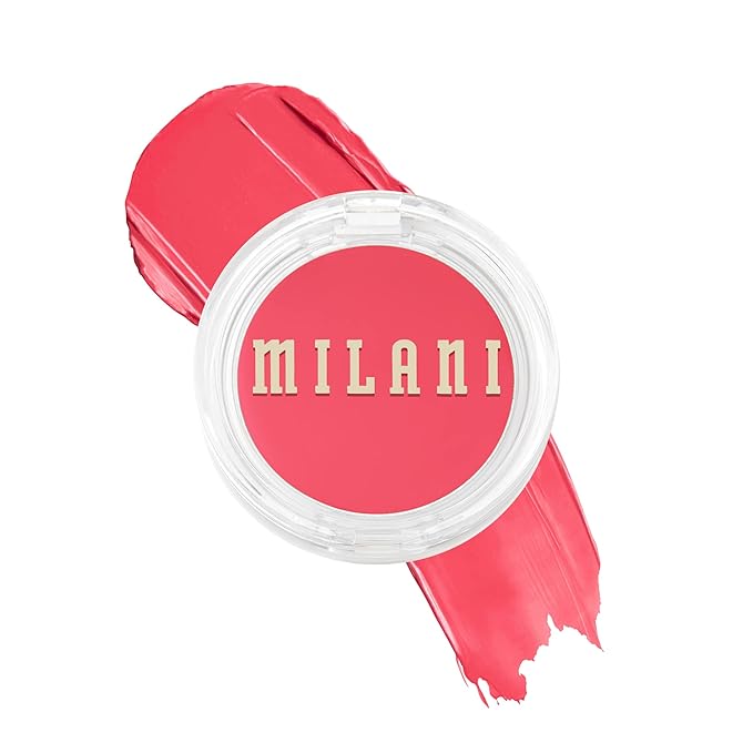 Milani Cheek Kiss Cream Blush- Cream to Gel Blush for Cheek and Lip Tint-Velvo Beauty