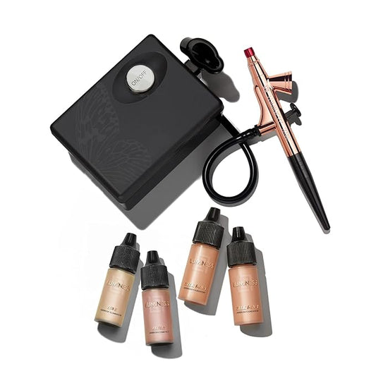 Luminess Air Everyday Airbrush System with Makeup Starter Kit, Tan, Fair-Velvo Beauty