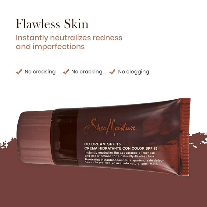 Shea Moisture CC Cream SPF 15 - Deep-Velvo Beauty