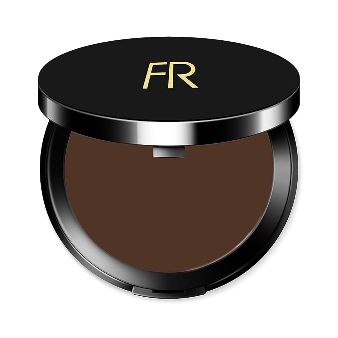 Cream To Powder Foundation by Flori Roberts, Full Coverage for Women of Color or Deeper Skin Tones, Long Lasting Makeup, Matte Finish, Covers Uneven Complexion and Hides Imperfections, 0.30 oz-Velvo Beauty