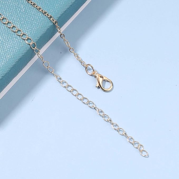 Boho Evil Eye Choker Necklace Blue Eye Pendant Necklace Minimal Gold Chain Necklace Lucky Eye Necklace Amulet Chain Jewelry for Women and Girls-Velvo Beauty