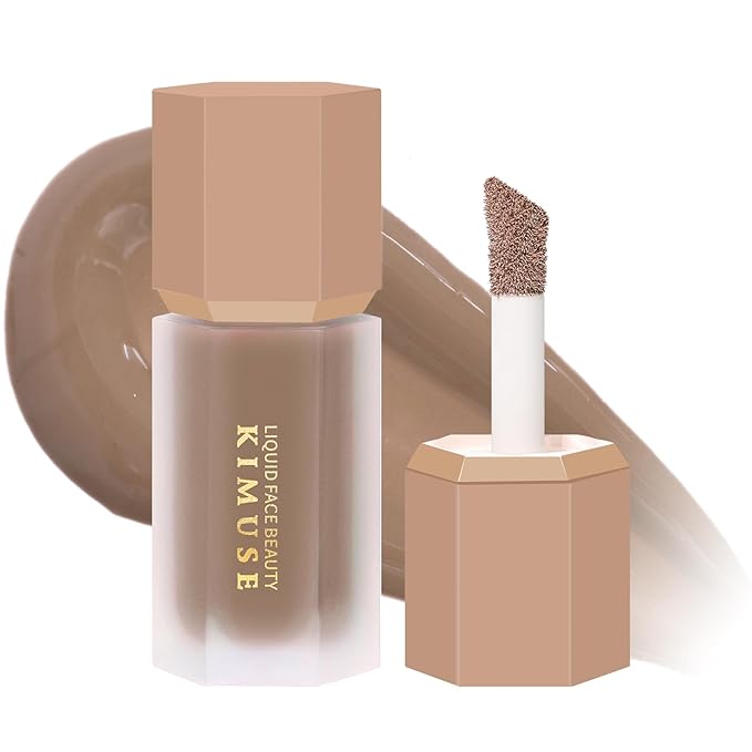 KIMUSE Soft Liquid Contour Stick, Glow Liquid Cream Bronzer, Weightless, Long-Wearing, Smudge Proof, Natural-Looking, Blendable, Bronzer Makeup-Velvo Beauty
