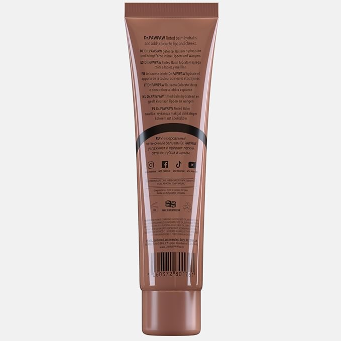 Rich Mocha Balm, Multi-Purpose Natural No Fragrance, for Hydrating Lips, Skin, Hair, Cuticles, Nails & Beauty Finishing (25 ml)-Velvo Beauty
