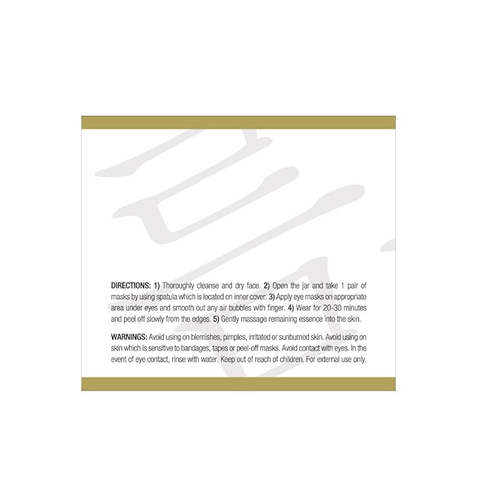 Masque Bar Hydro Gel Dark Spot Eye Patch, 30 ct.-Velvo Beauty