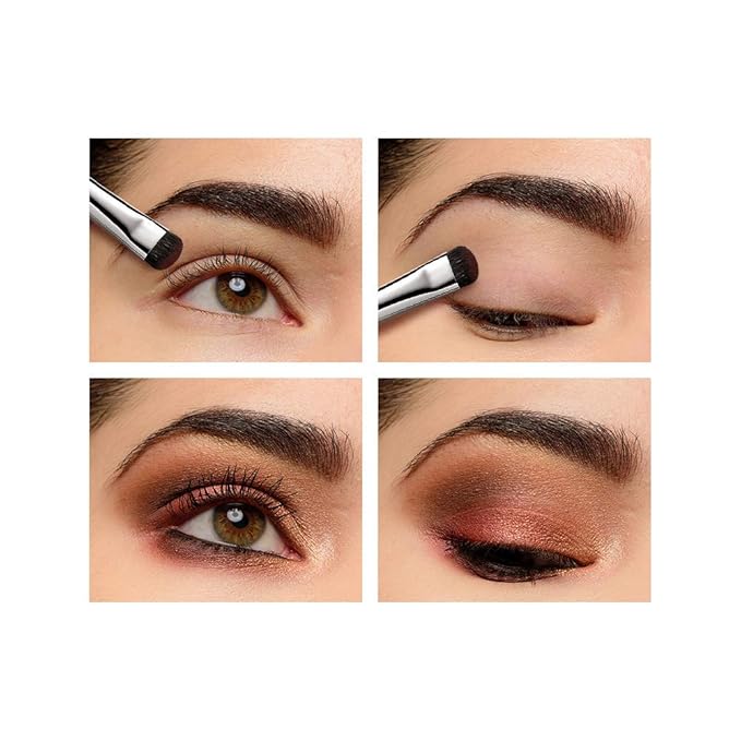 Eyeshadow Smudge Brush, EIGSHOW Short Shader Precision Makeup Brush High-End for Creasing & Cat Eye Makeup, Premium Quality, Cruelty-Free (E806)-Velvo Beauty