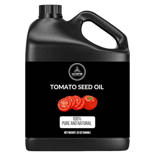 Naturevibe Botanicals Tomato Oil 32 Ounces | 100% Pure and Natural | Great for Skin Care and Hair Care-Velvo Beauty