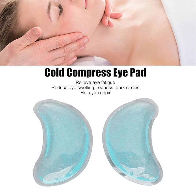 Under Eye Gel Pads Patches, Under Eye Pads for Eye Strain Swelling Dark Circle, Reusable Under Eye Masks for Dark Circles, Portable Eye Patches for Puffy Eyes-Velvo Beauty
