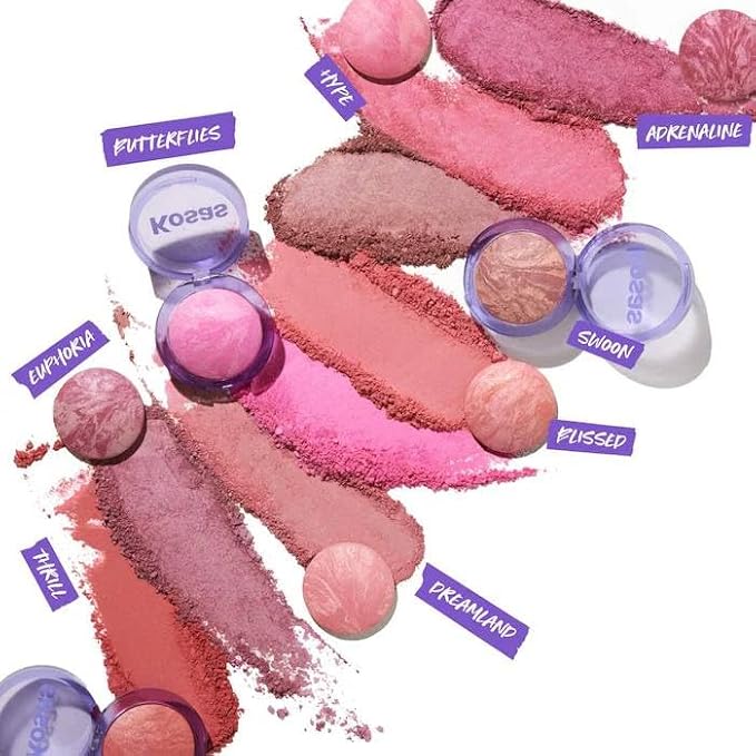 Kosas Blush is Life Baked Talc-Free Dimensional Blush - Dreamland (rosy bronze), 0.16 Ounce (Pack of 1)-Velvo Beauty