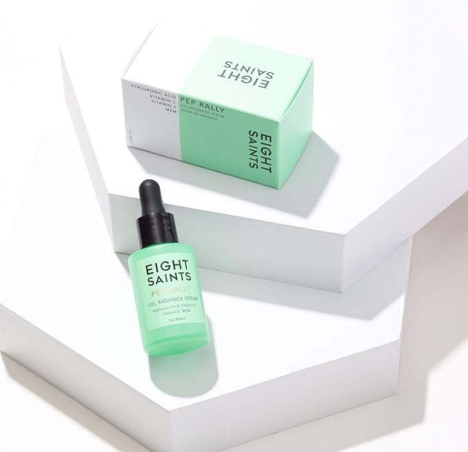 Eight Saints Skincare Pure Hyaluronic Acid Serum for Face Plumping, Natural and Organic Vitamin C Face Serum with Vitamin E for Fine Lines, Reduces Wrinkles, Firming, Hydrating, Anti-Aging, 1 Oz-Velvo Beauty