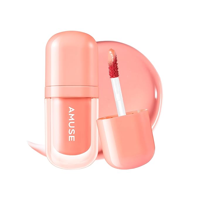 Amuse SEOUL BEBE TINT - 05 NUDE PUMPKIN | 24-hour Long-lasting Lip Stain, Plumping, Hydrating, Moisturizing, No Peel Off, Lip Care, Treatment, Non Sticky, Korean Lip Tint for Dry Lips-Velvo Beauty