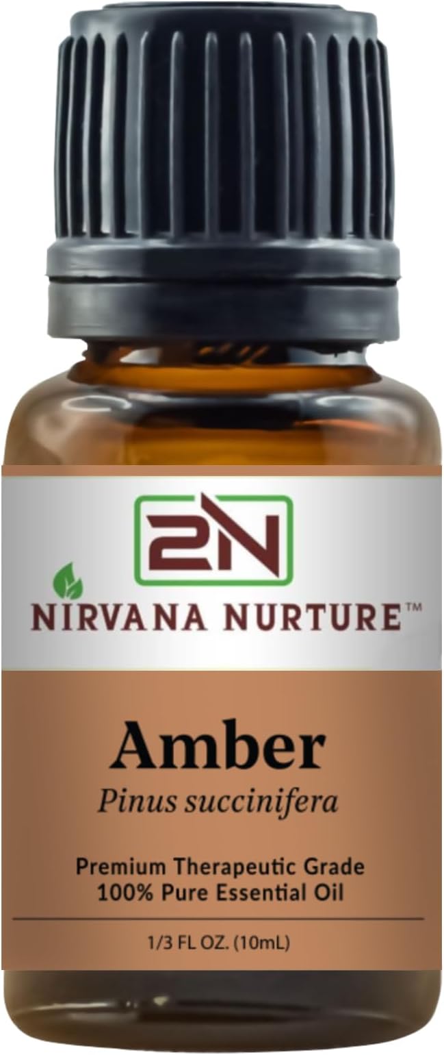 Amber Essential Oil 100% Pure Premium Therapeutic Grade, Undiluted-Velvo Beauty