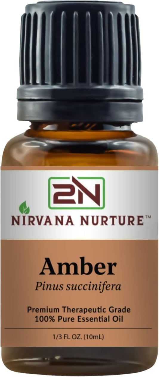 Amber Essential Oil 100% Pure Premium Therapeutic Grade, Undiluted-Velvo Beauty