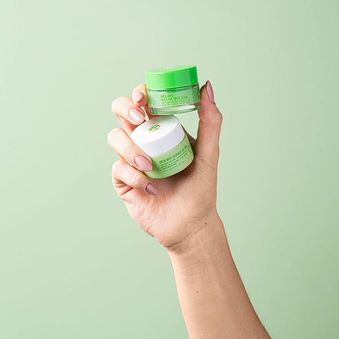 W7 Sweet Dreams Lip Scrub & Overnight Lip Mask Duo - 2Pcs Set - Apple Flavour - Exfoliate, Condition, Soothe & Hydrate-Velvo Beauty