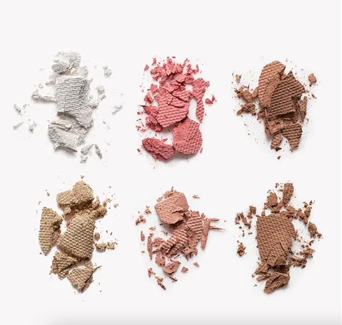 Bissú 6 colors Makeup Palette (4grms each color) includes 2 highlighters, 2 Bronzers, 2 Blushes (La Mera Mera)-Velvo Beauty