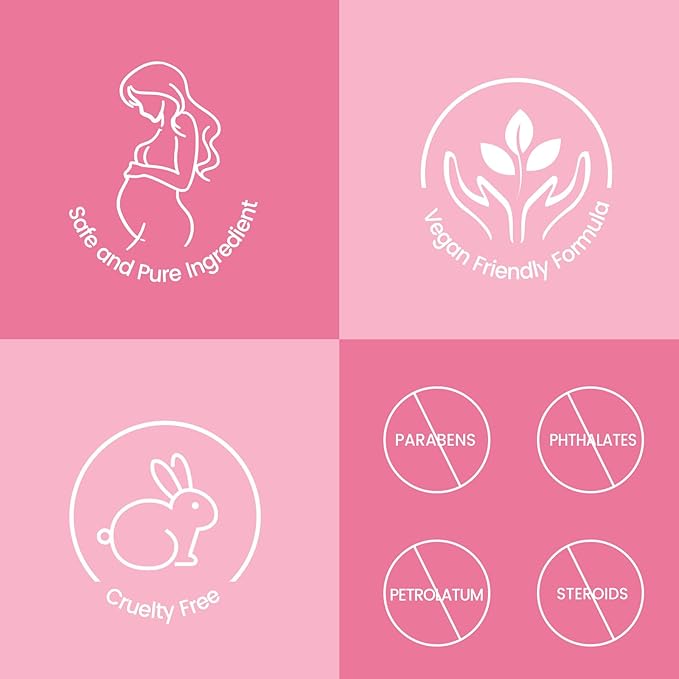 Stretch Mark Cream for Pregnancy - Brightening and Moisturizing with Collagen and Avocado Extract - Promotes Skin Elasticity and Fades Postpartum Stretch Marks - for Use on The Tummy, HIPS - 3.38 oz-Velvo Beauty