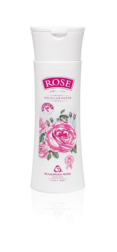 Bulgarian Rose 5 Piece Gift Set with Bulgarian Natural Rose Soap, Rose Body Wash, Rose Hand Cream, Rose Day Face Cream, Rose Micellar Water-Velvo Beauty