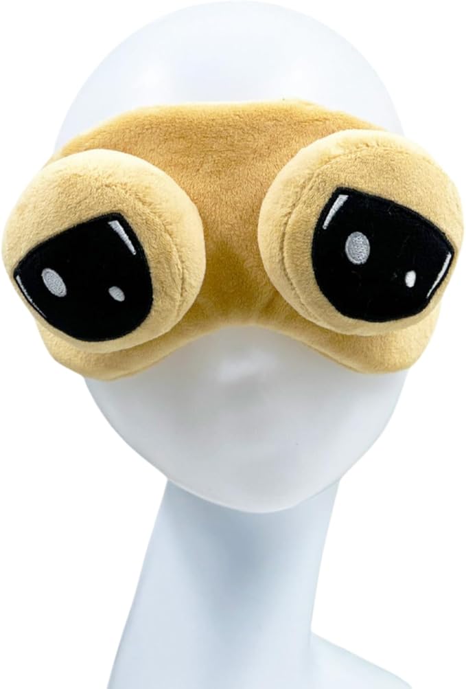 Cooling Eye Mask for Sleeping, Cute Alien Plush Sleep Eye Mask with Adjustable Strap and Built-in ice Pack for Kids & Adults, Cold Under Eye Mask for Travel, Meditation, Relaxation, and Sleep-Velvo Beauty