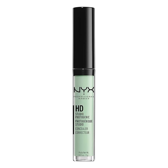 NYX PROFESSIONAL MAKEUP HD Studio Photogenic Concealer Wand, Medium Coverage - Green-Velvo Beauty