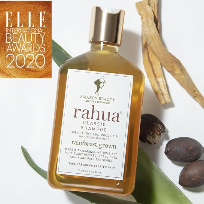 Rahua Classic Hair Shampoo, 9.3 Fl Oz, Naturally Infused, Plant Powered Ingredients, Sulfate Free, Woodsy & Earthy, with Palo Santo Oil for Scalp Care & Silky Hair, Vegan-Velvo Beauty