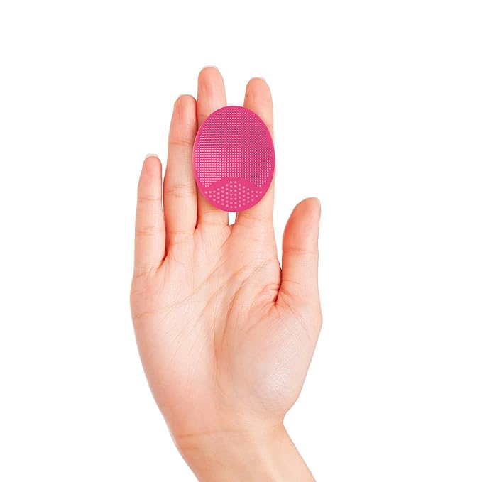 Facial Skin Scrubber Set – Removes Dirt, Opens Pores, Exfoliates Skin, Wall Suction Back-Velvo Beauty