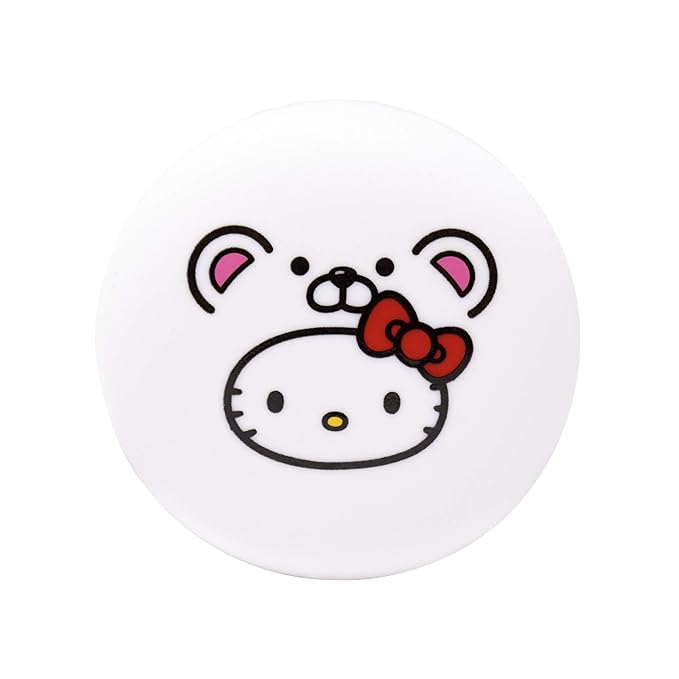 The Crème Shop x Sanrio Hello Kitty Macaron Lip Balm Korean Cute Scented Pocket Portable Soothing Cruelty-Free (Hello Kitty White Chocolate)-Velvo Beauty