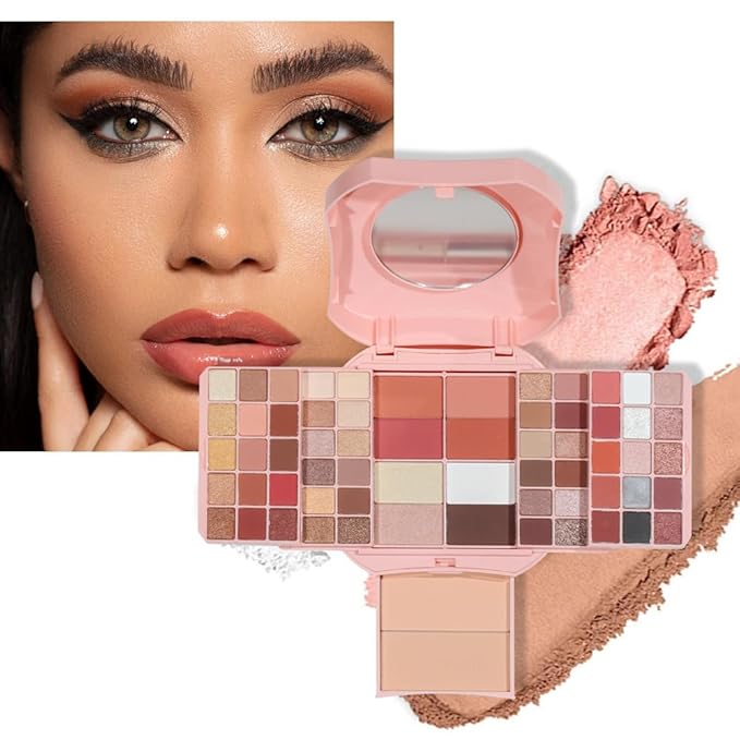Makeup Kit for Women Full Kit Makeup Kit For Teens Make up Kits For Girls Makeup Palette Eyeshadow Makeup Mirror For Women Gift-Velvo Beauty