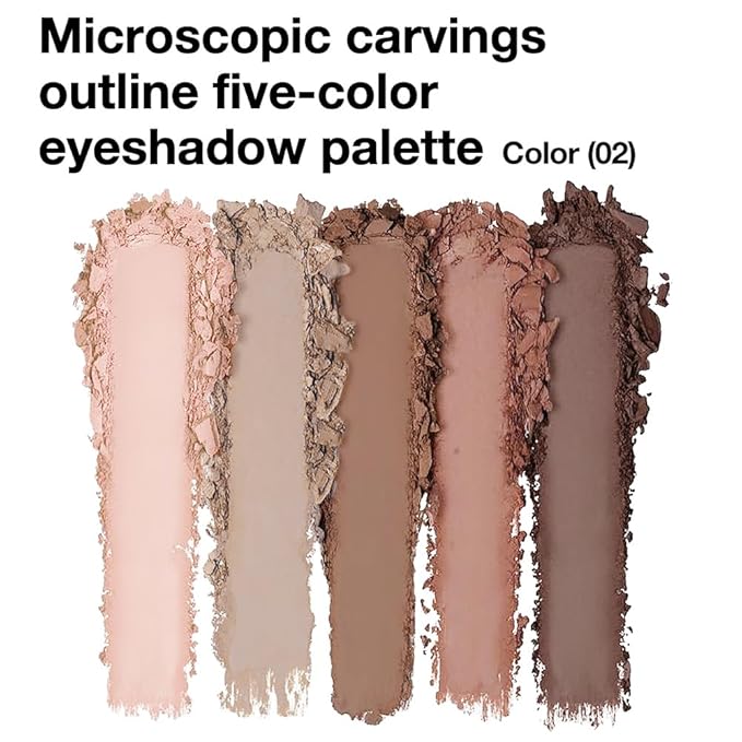 5 Colors Matte Nude Eyeshadow Makeup Palette, Nude Pink Brown Taupe Neutral Matte Smokey Cream Mini Eye Shadow Palette Makeup for Older Women Blue Green Eyes, Contour Make up Palettes sombras de ojos-Velvo Beauty
